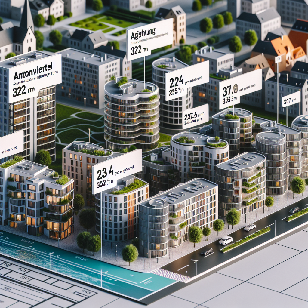 Quadratmeterpreis Antonsviertel Augsburg Mietspiegel 2023